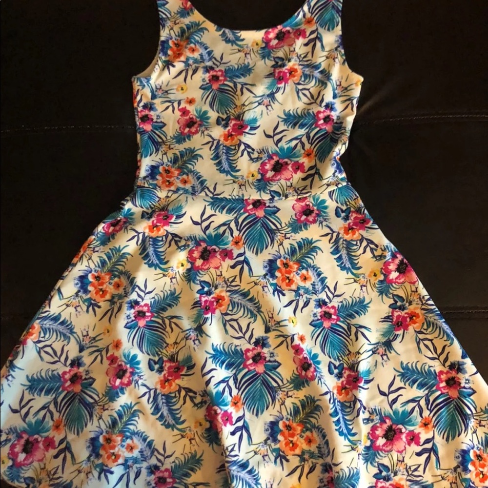 Cute Mini Flower Dress